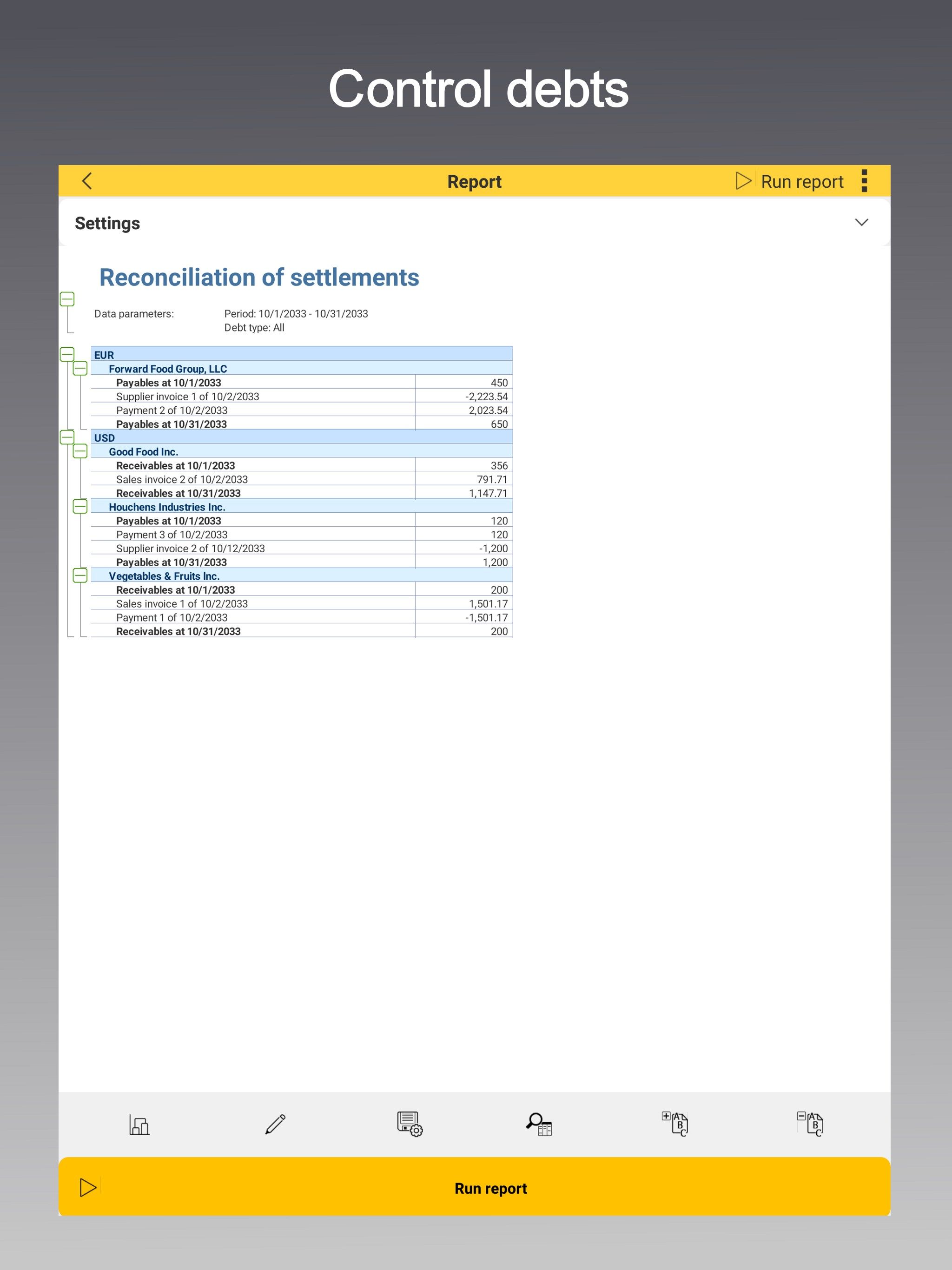 Team: Bookkeeping + Inventory + Sales tracker