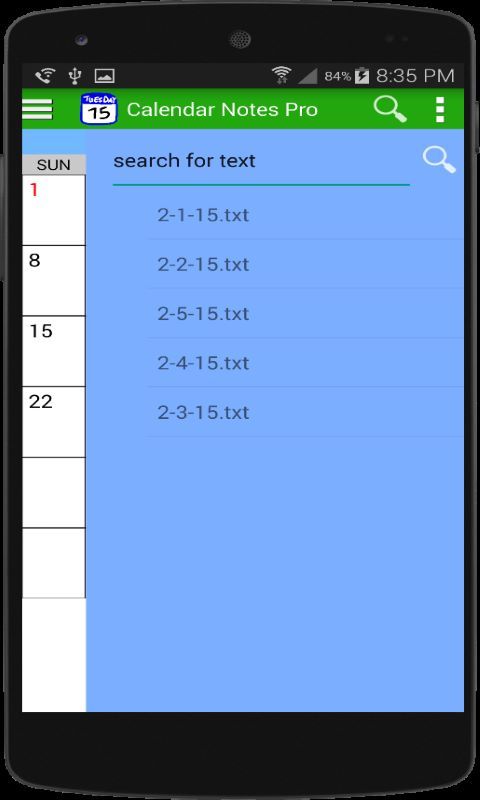 Calendar Notes Pro