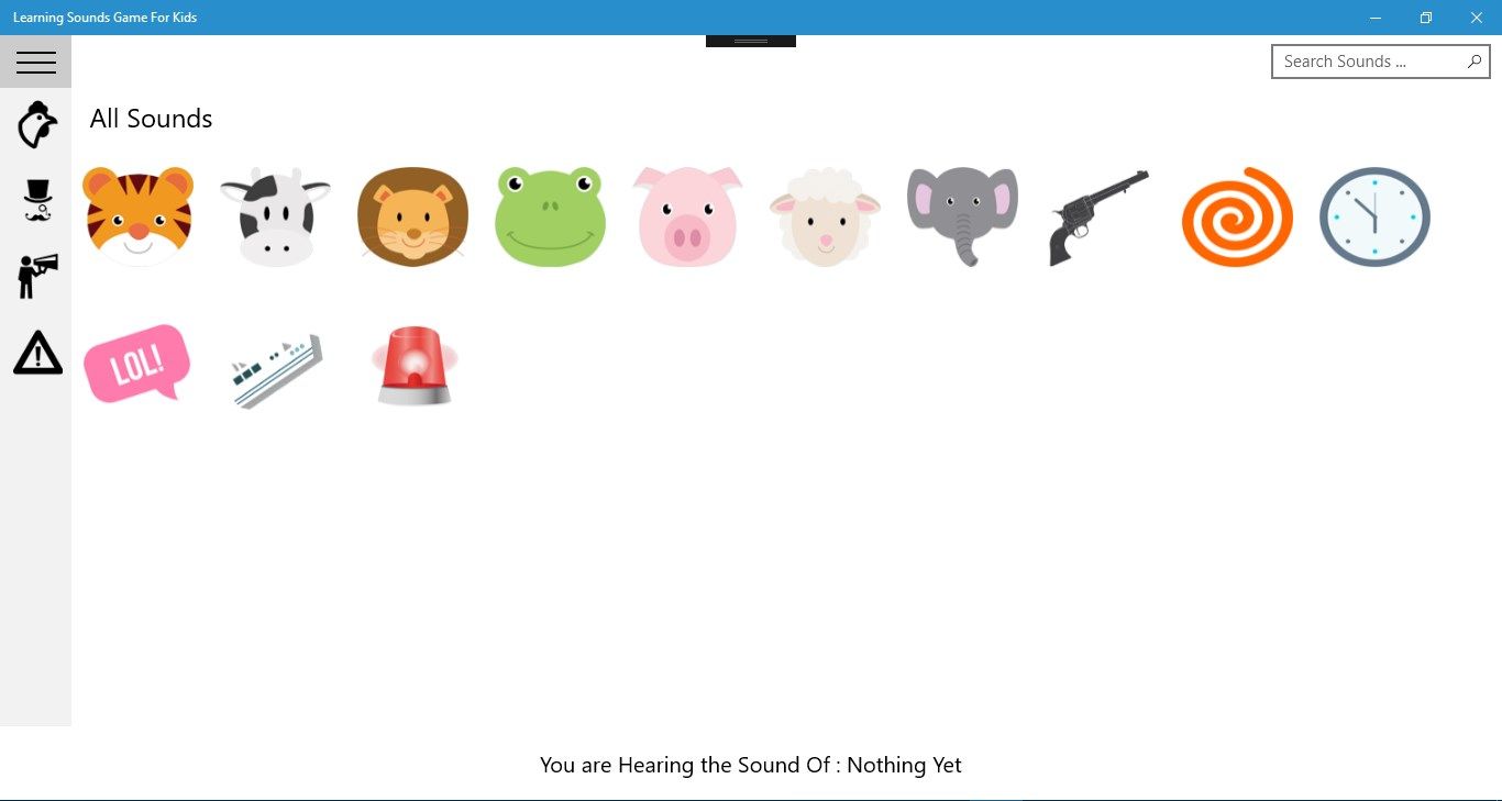Learning Sound Game For Kids