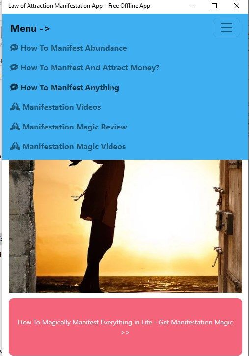 Law of Attraction Manifestation App - Free Offline App