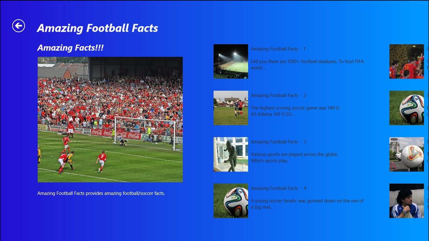 Amazing Football facts