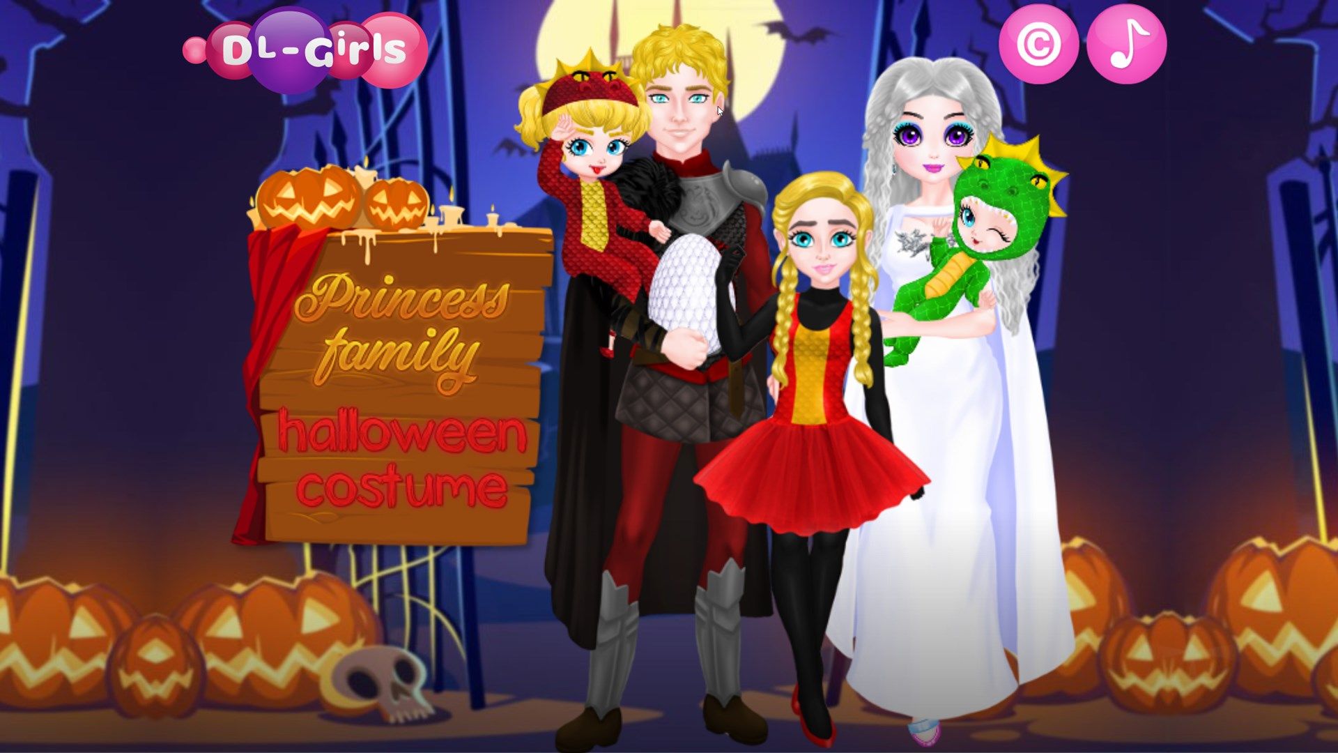 Princess Family Halloween Costume