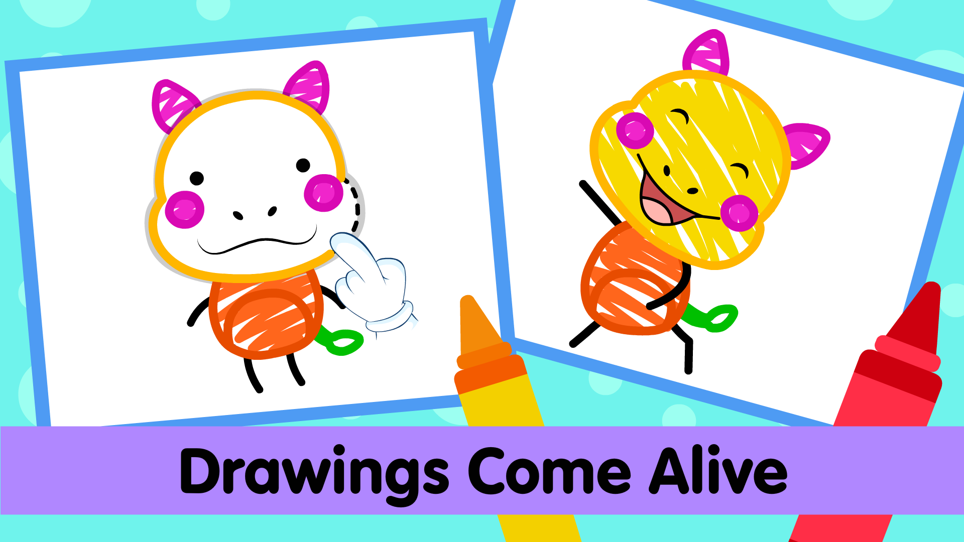 Drawing for Kids: Draw & Coloring Book, Kids Painting Games for Preschool Toddlers 2,3,4,5 Year Olds