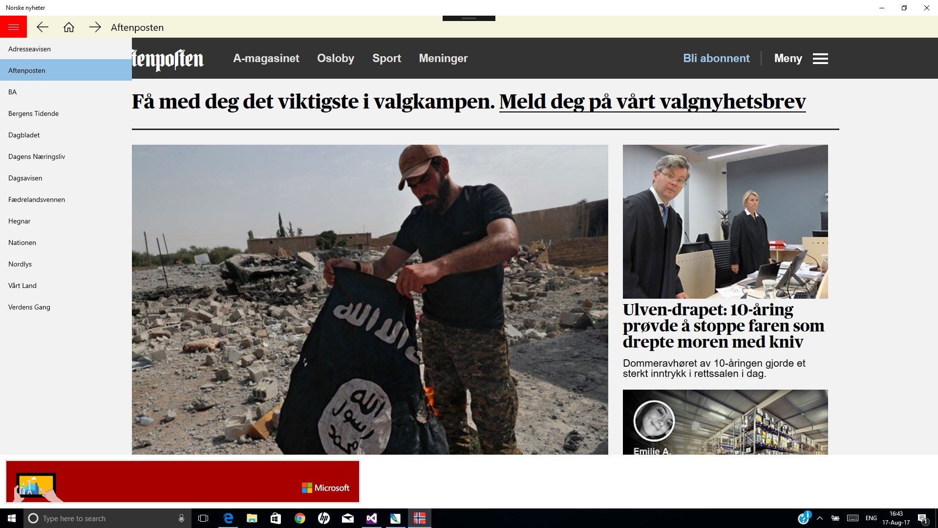 Norwegian news