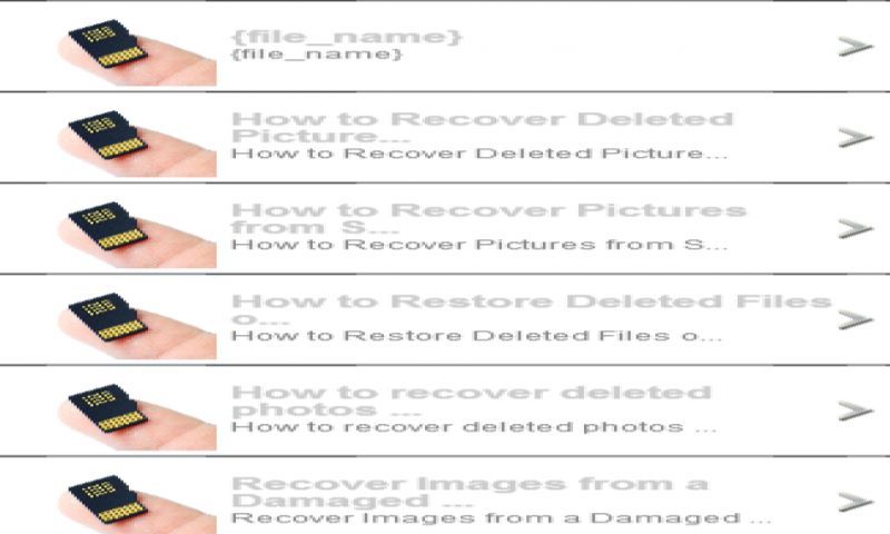 recover picture sd card
