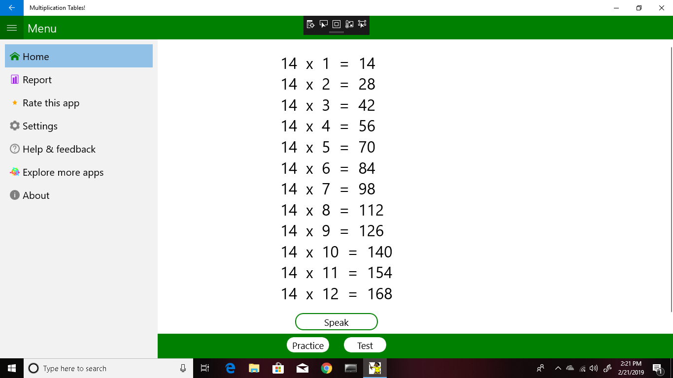 Multiplication Tables!