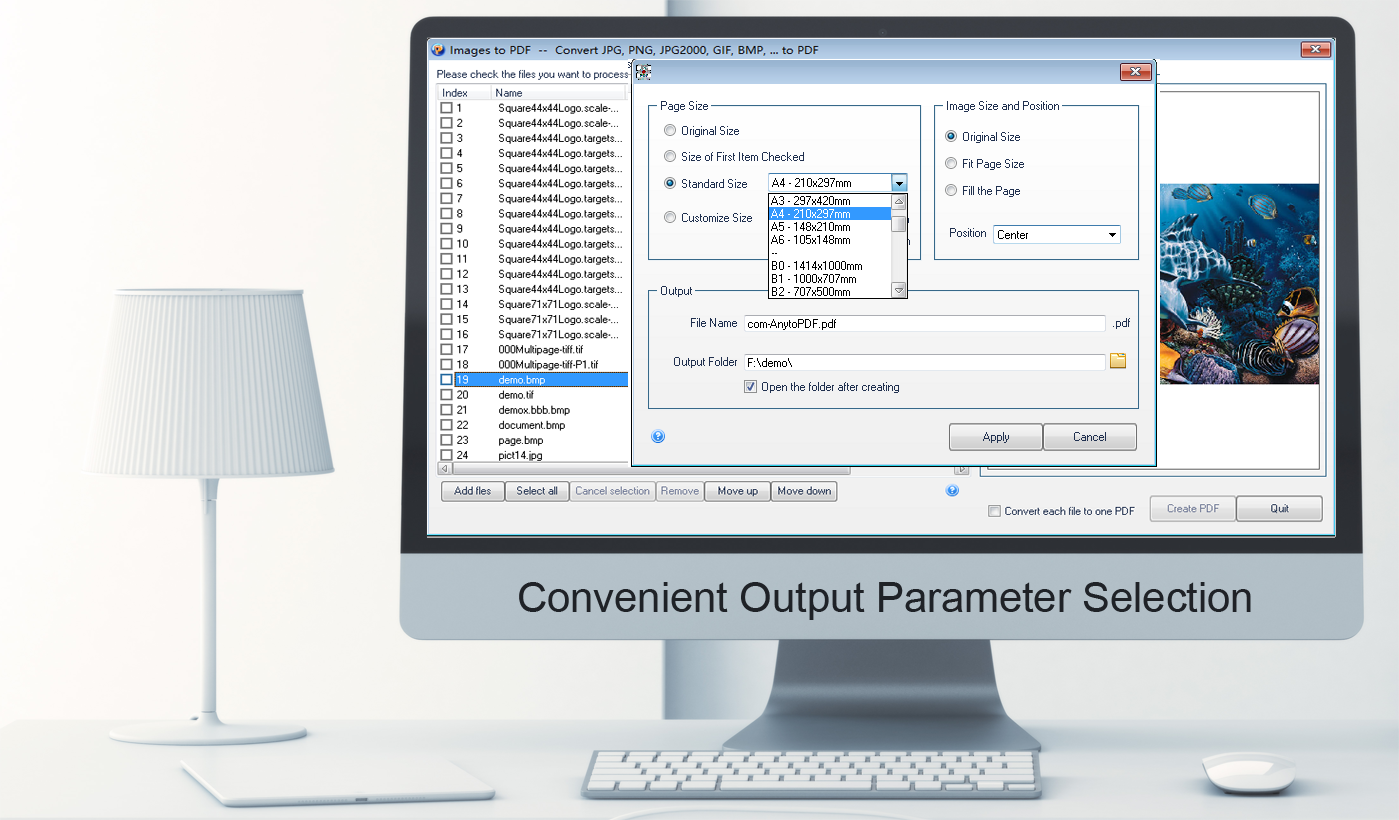 Convert JPG to PDF - PDFCool Converter