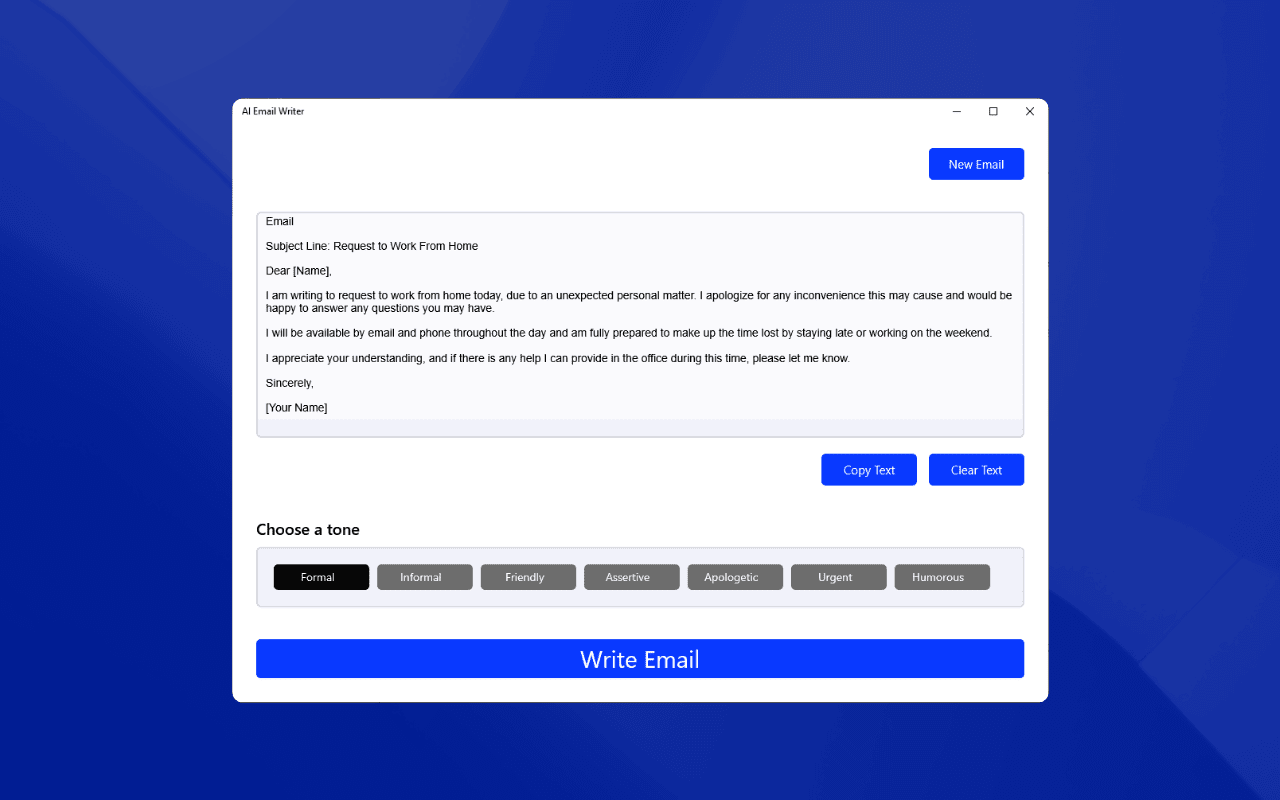AI Email Writer