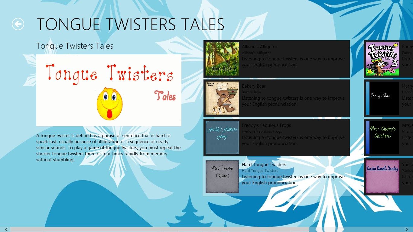 Tongue-Twister Tales