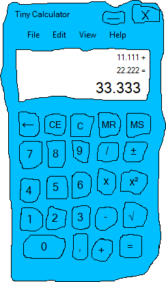 tiny calculator