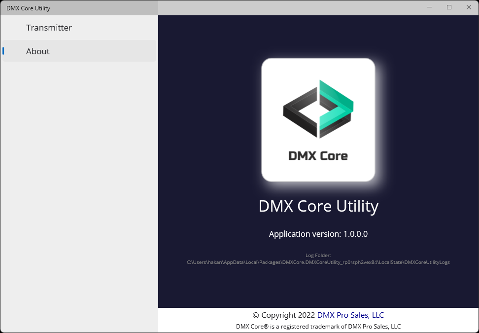 DMX Core Utility