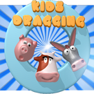 For the kids: Kids dragging and match animals