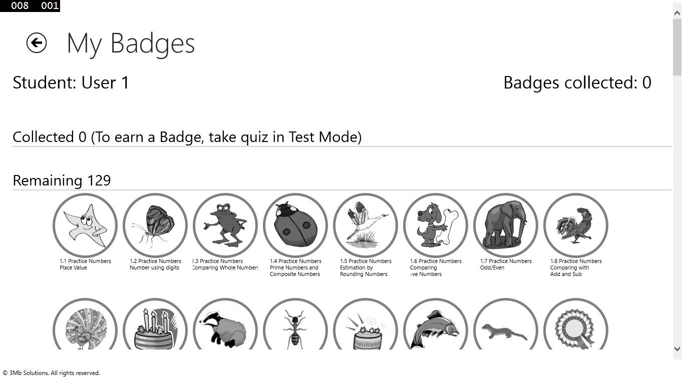 Badge Page