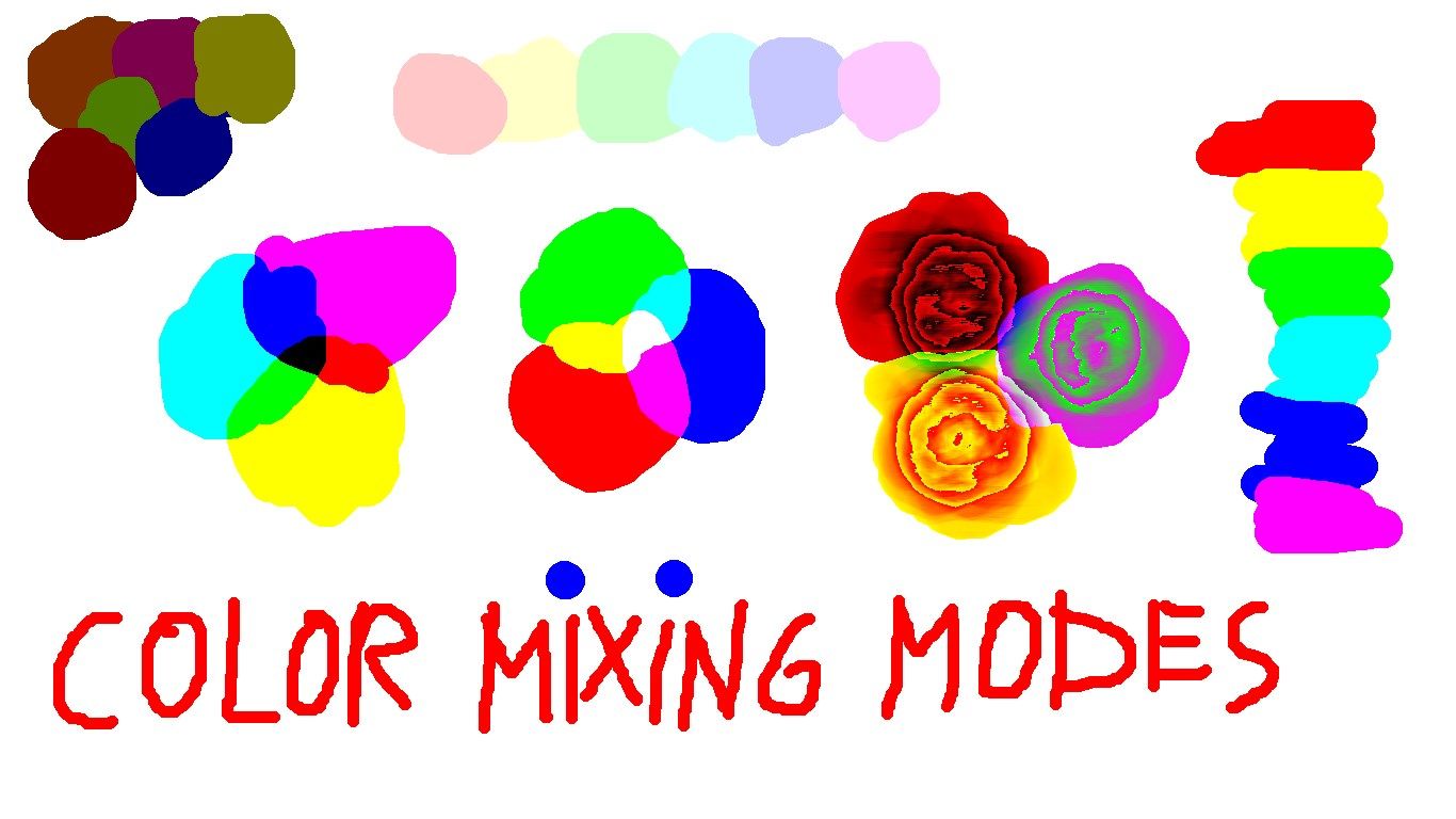 How to mix colors