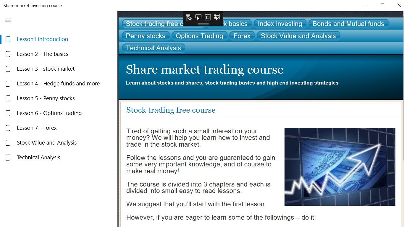 Share market investing course