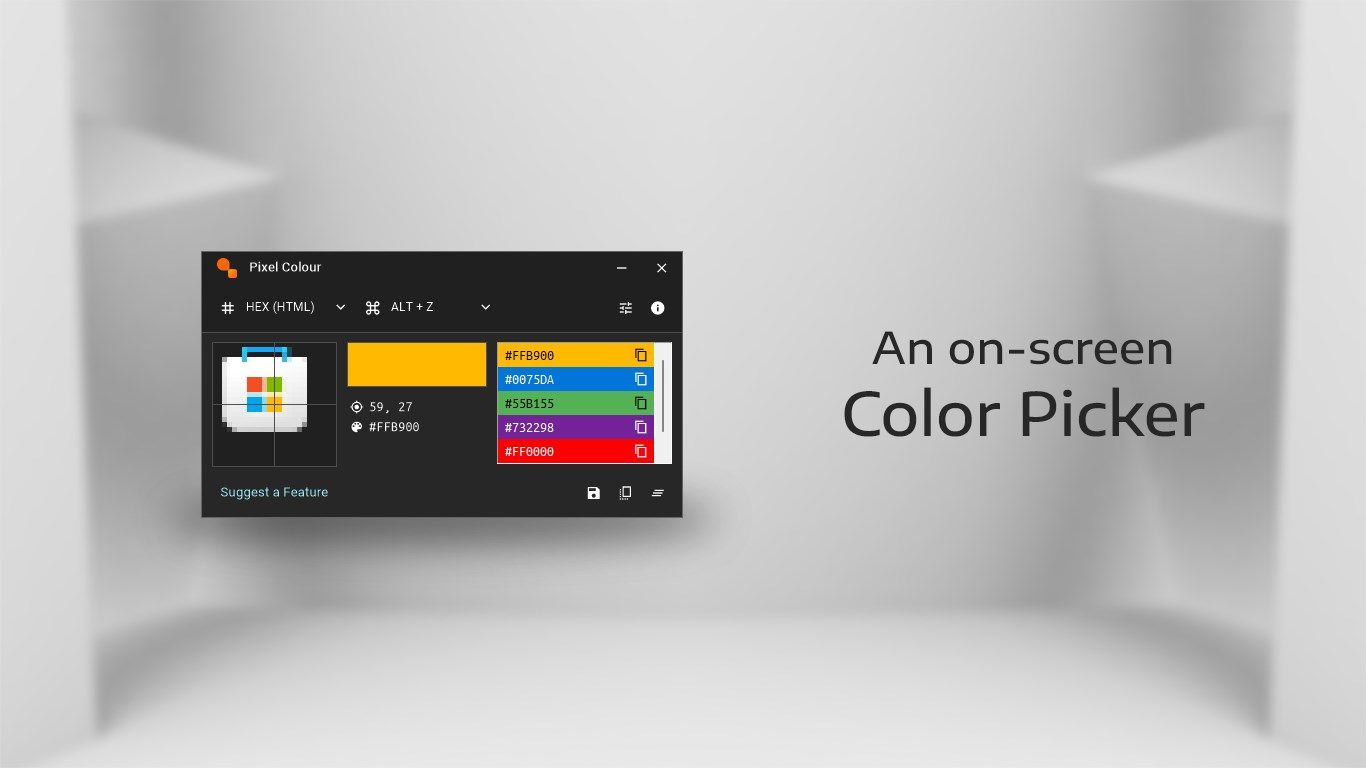 Color Picker on Screen - Pixel Colour
