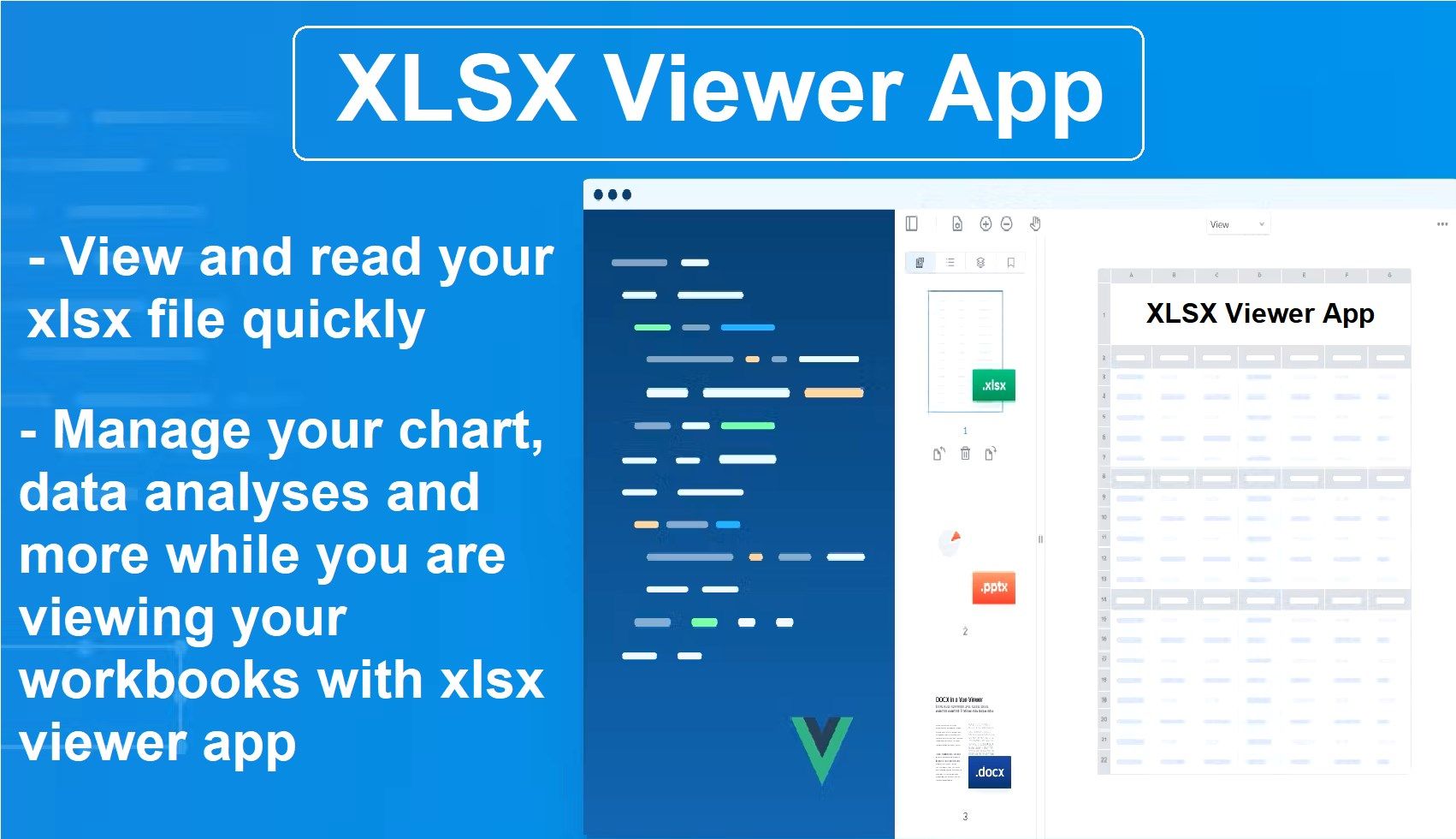 XLSX Viewer App