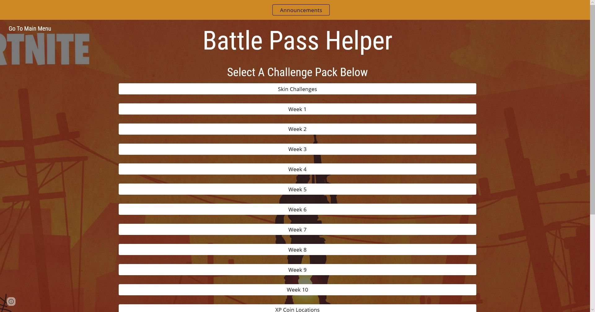 Battle Pass Helper