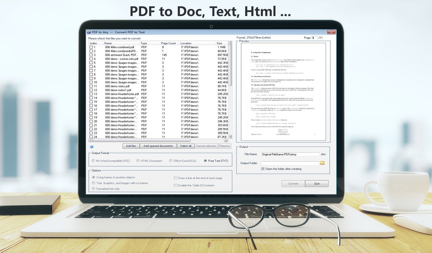 PDF Converter to 15 Formats - PDFCool