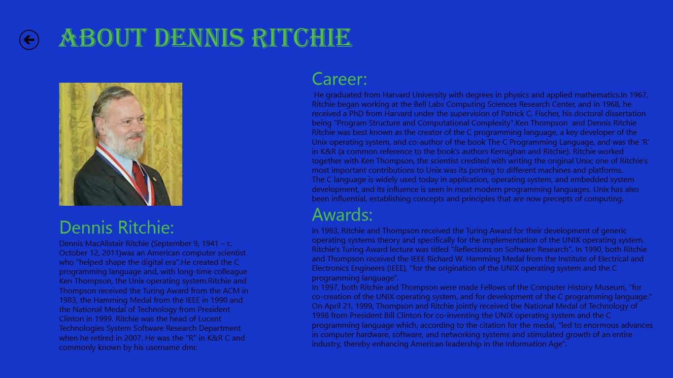 About Dennis Richie