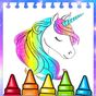 Unicorn Coloring Book Pages