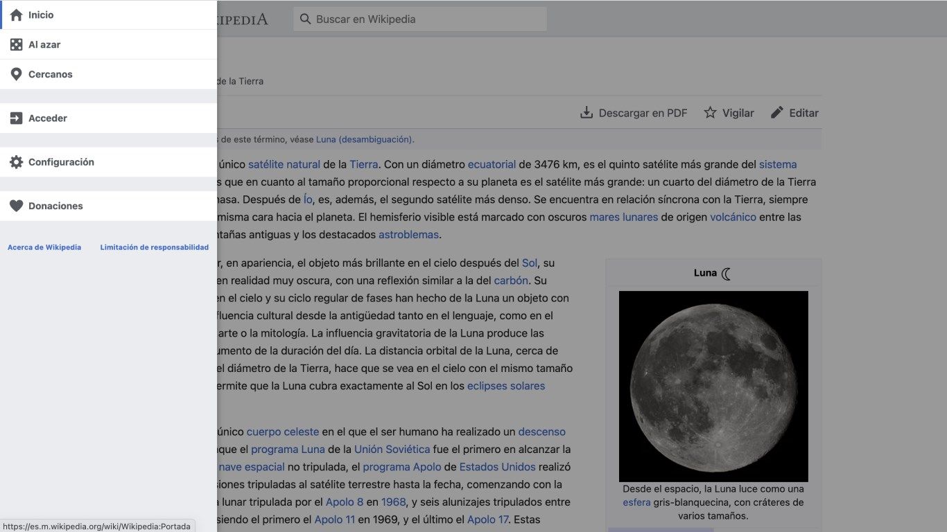 Wikipedia en español