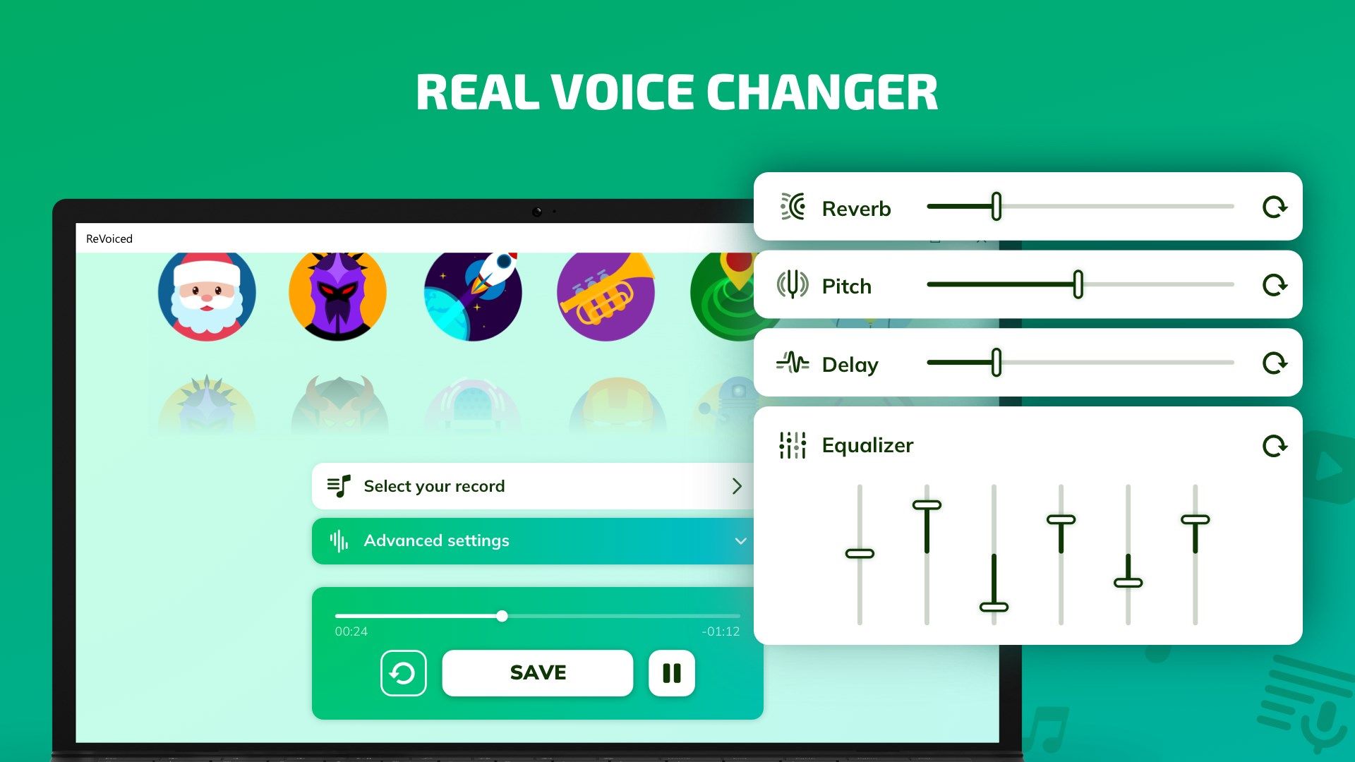 Re:Voiced — Voice Changer