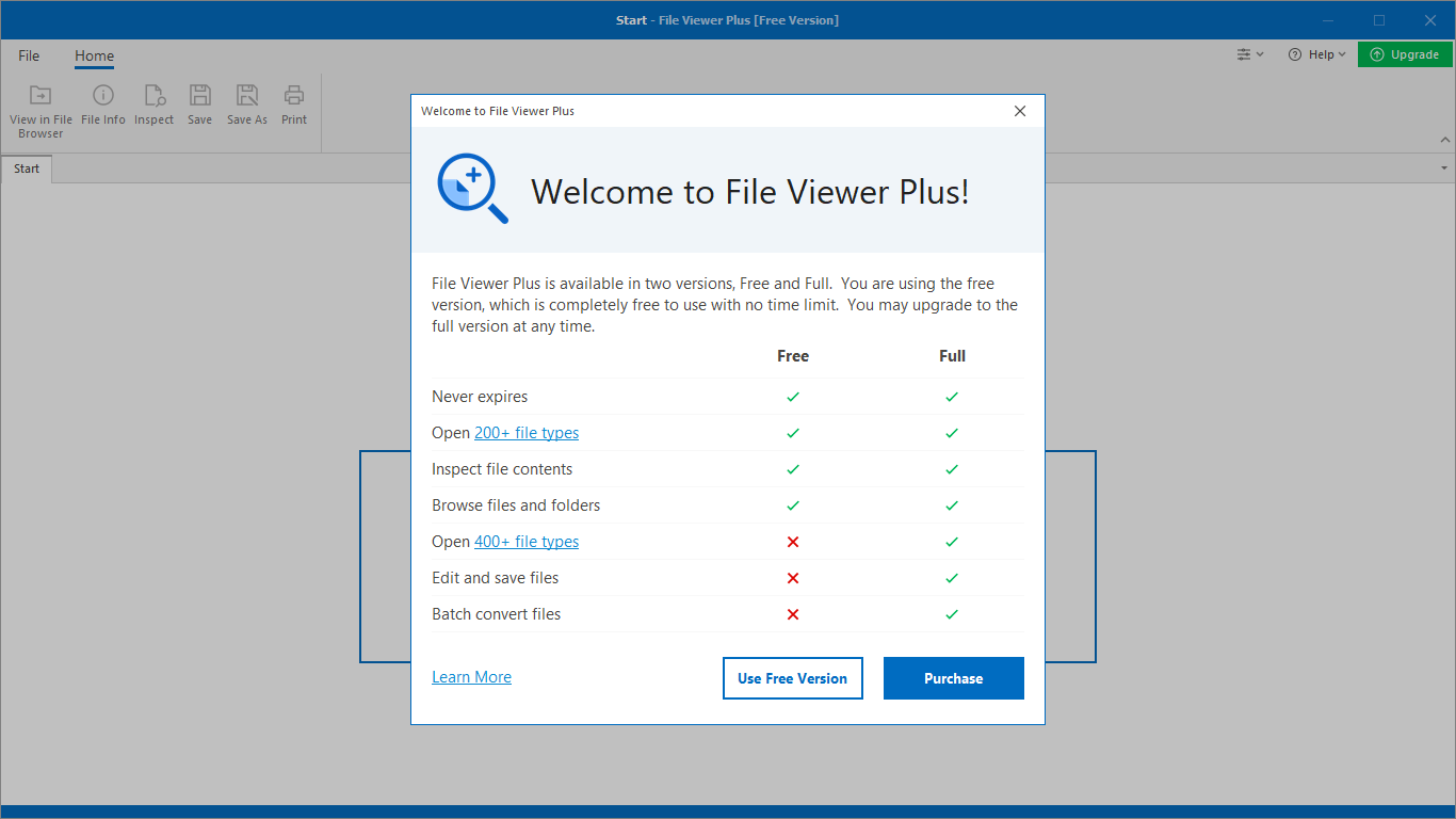 Welcome to File Viewer Plus