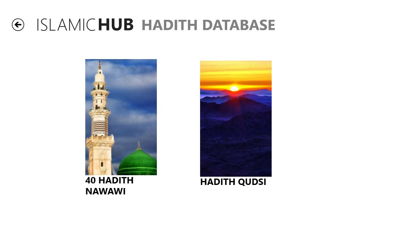 Hadith Database
