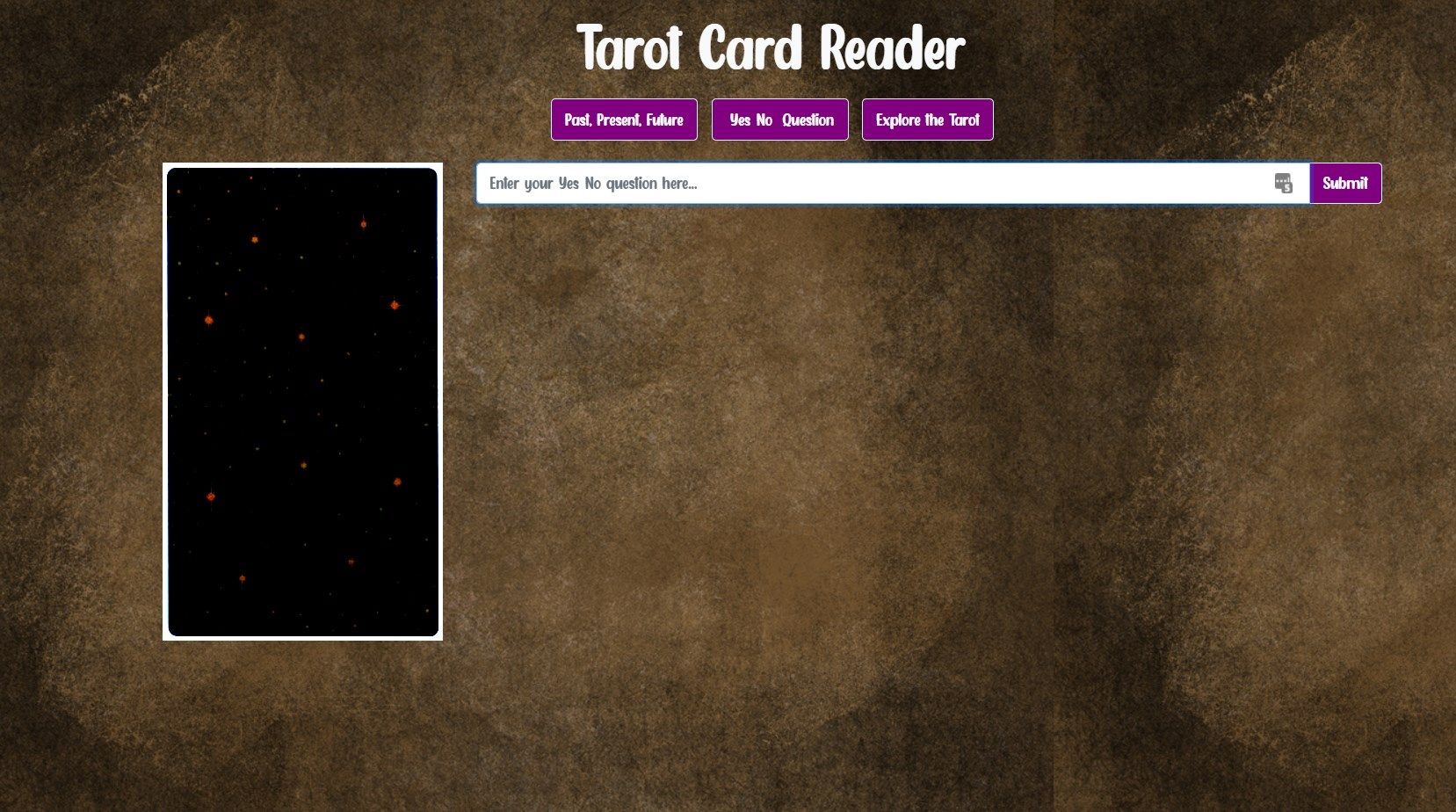 Free tarot card reading