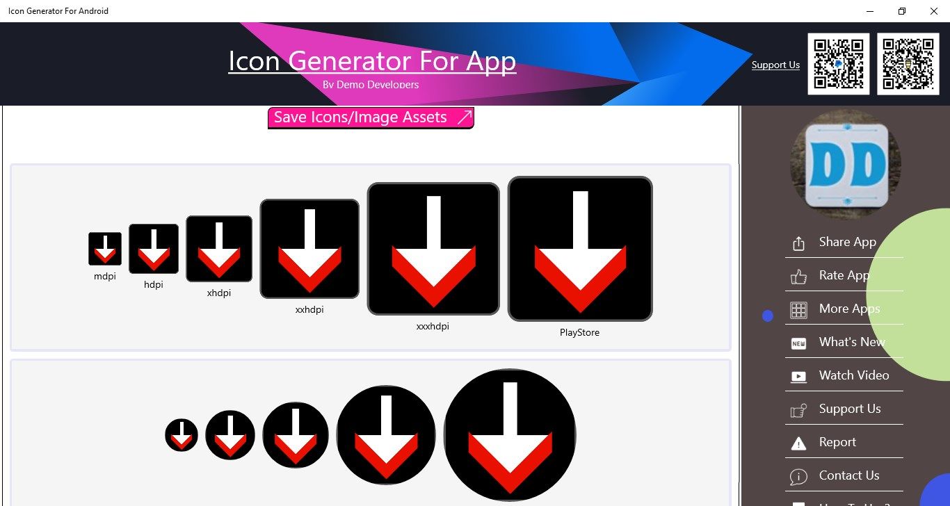 Offline App Icon Generator For Windows 10/11