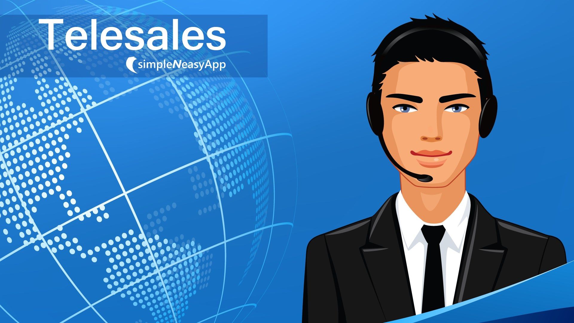 Using this app you can learn how to make an effective telesales call.