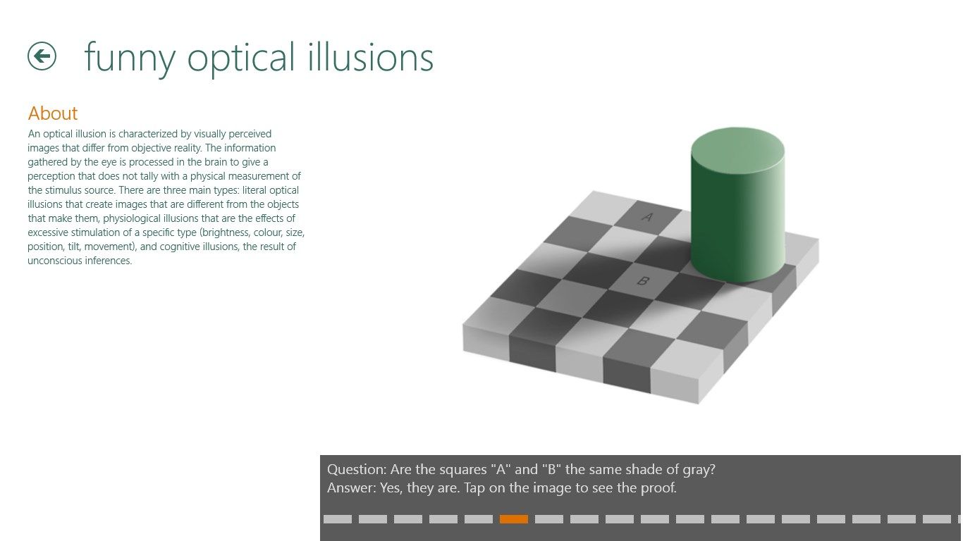 Amazing optical illusions plus a bonus video illusion.