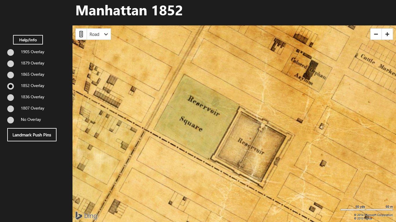 42nd St. and 5th Ave. on the 1852 map.