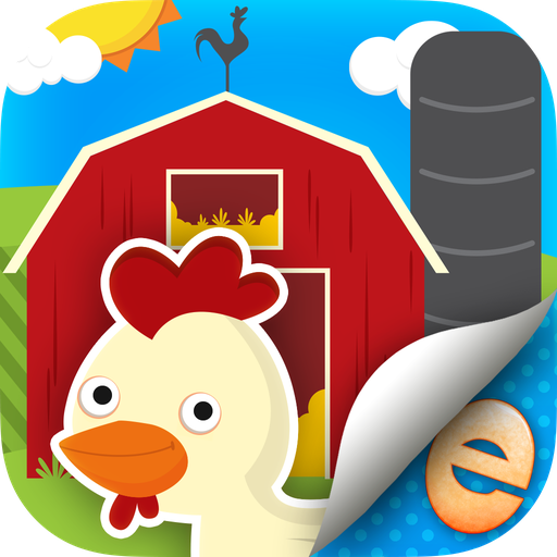 Animal Stickers for Kids Farm Activity Scene Builder Premium