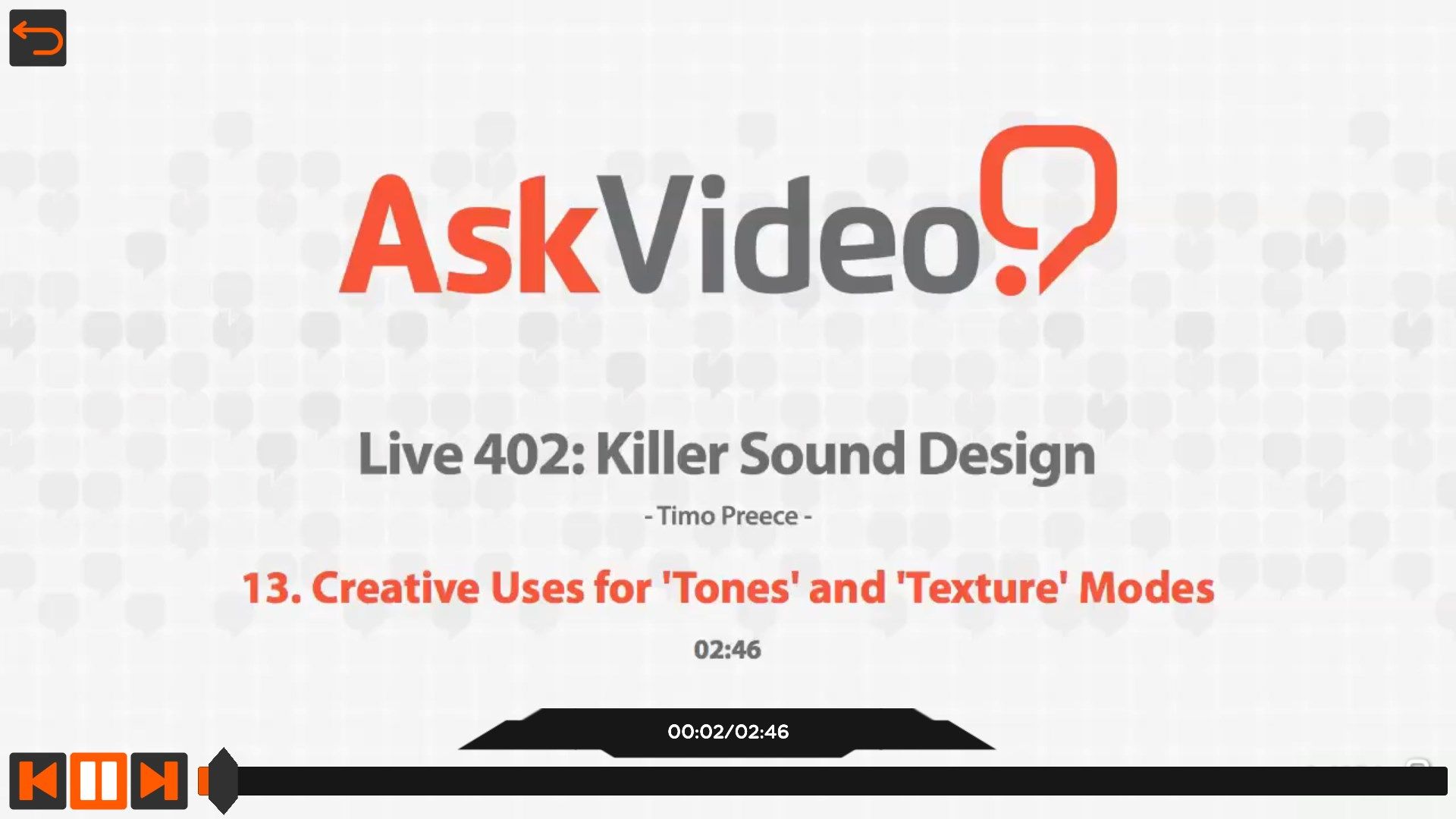 Killer Sound Design Course For Live