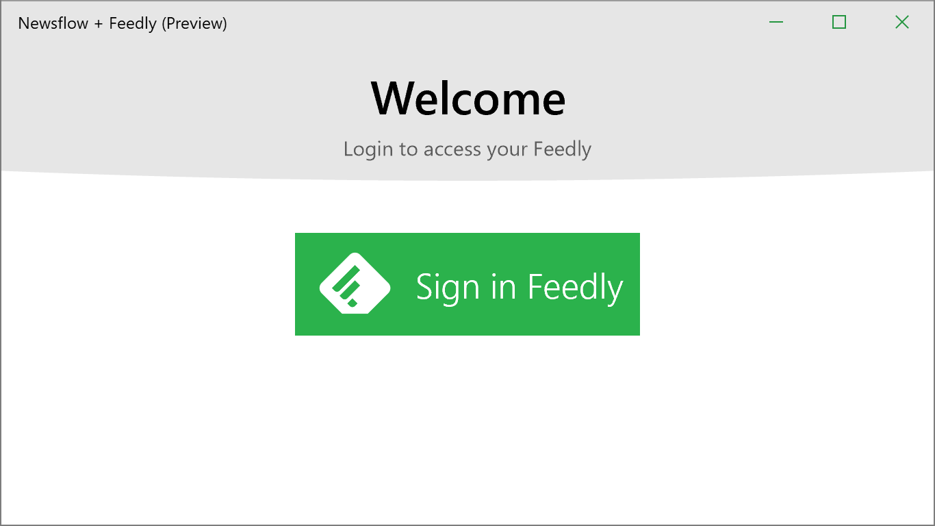 Newsflow + Feedly (Preview)