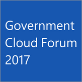 MS Government Cloud Forum 2017