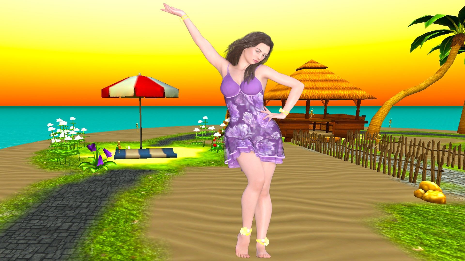 Sensual Beach Dancer [HD+]