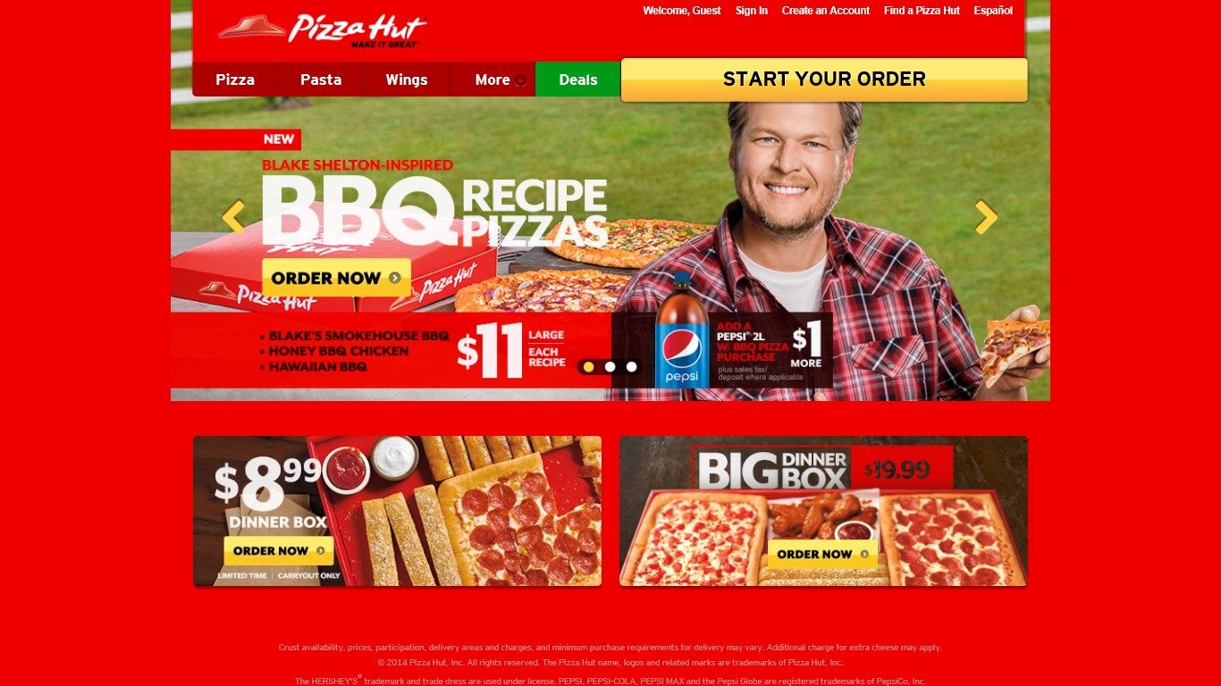 Choose and order your favorite pizza with the Pizza Hut app for Microsoft Windows 8.1