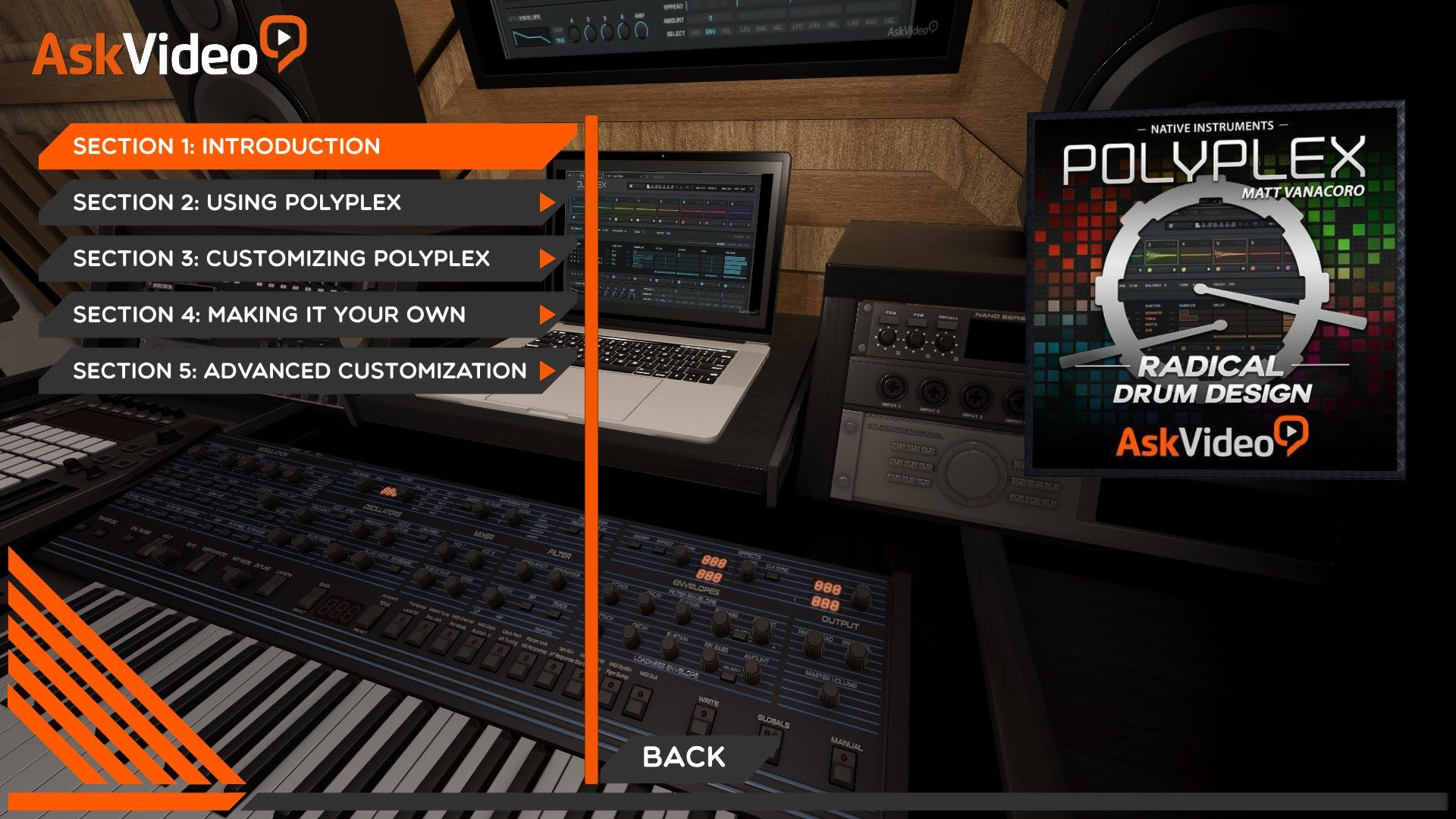 Radical Drum Design Course for Polyplex