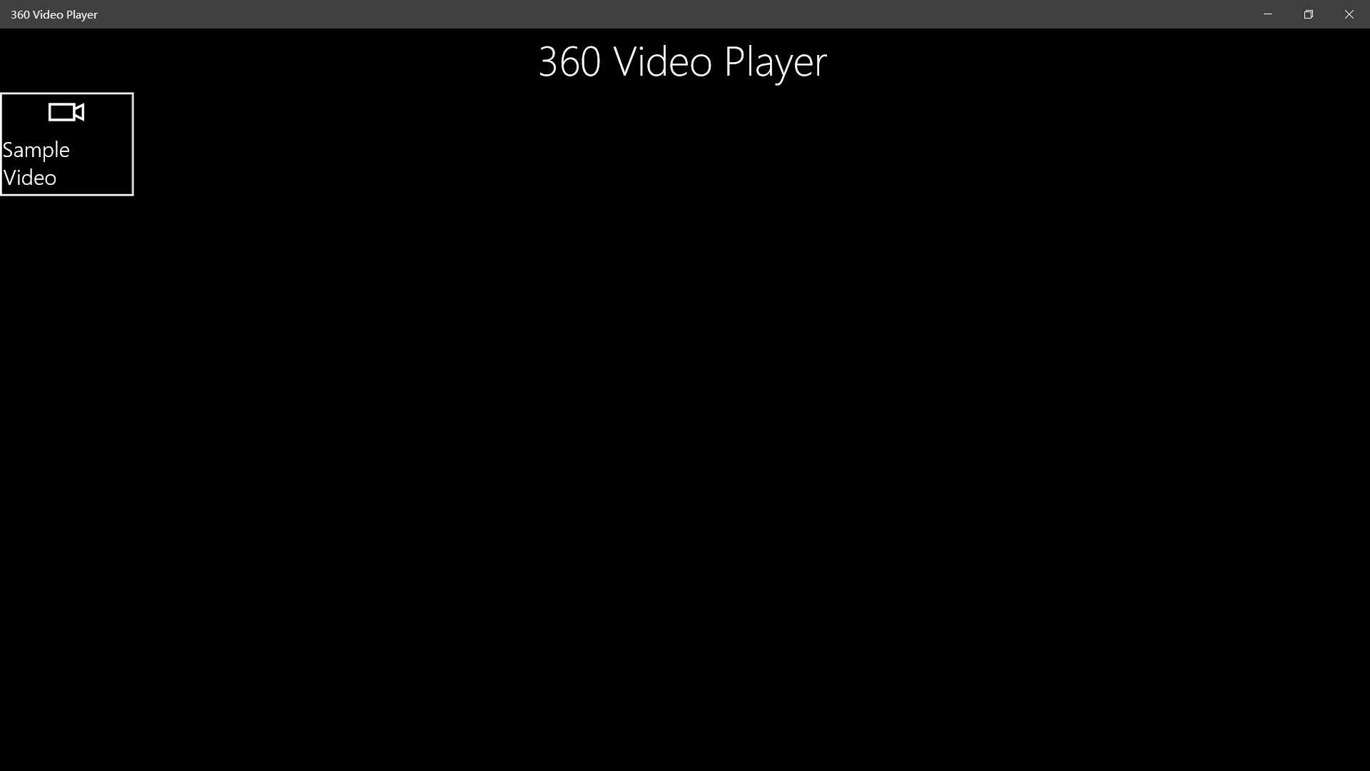 360 Video Player