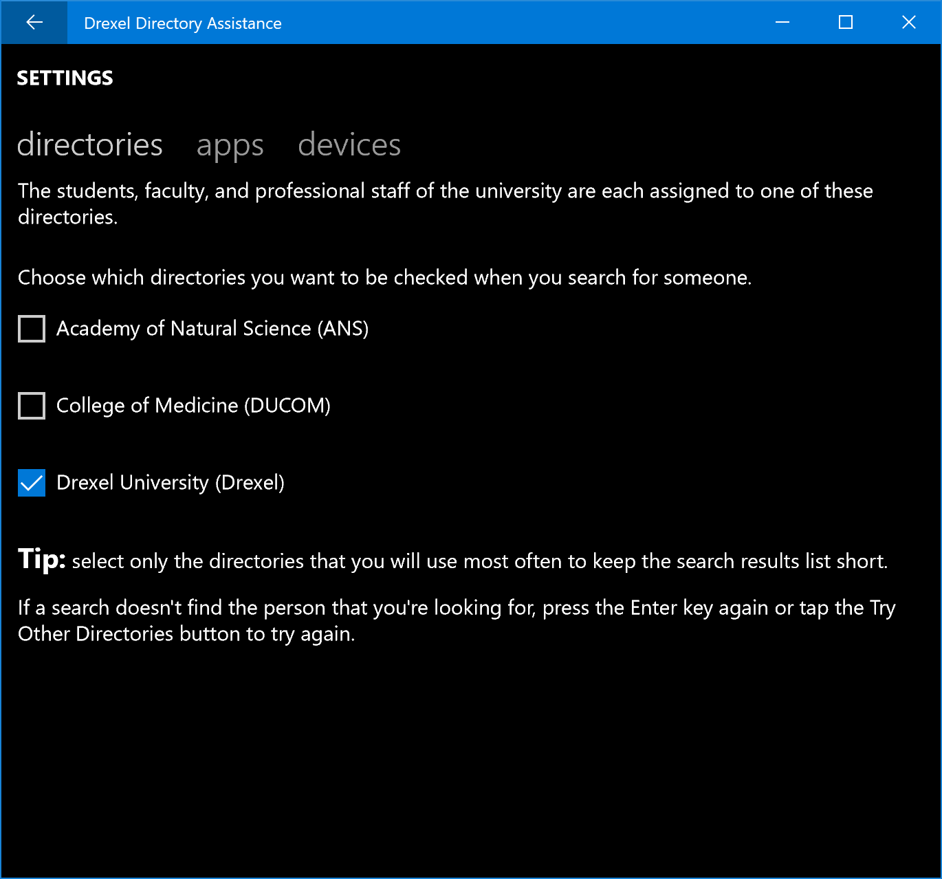 When multiple devices are linked to a Microsoft account, the app works across devices. These settings control which "remote" devices the current device will look to provide phone, Skype, or Skype for Business calling services.