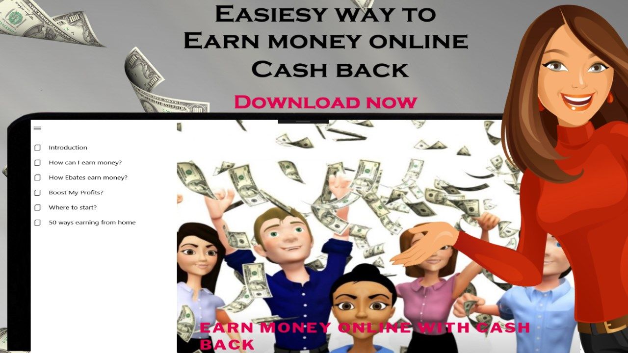Learn how to earn money online using cash back