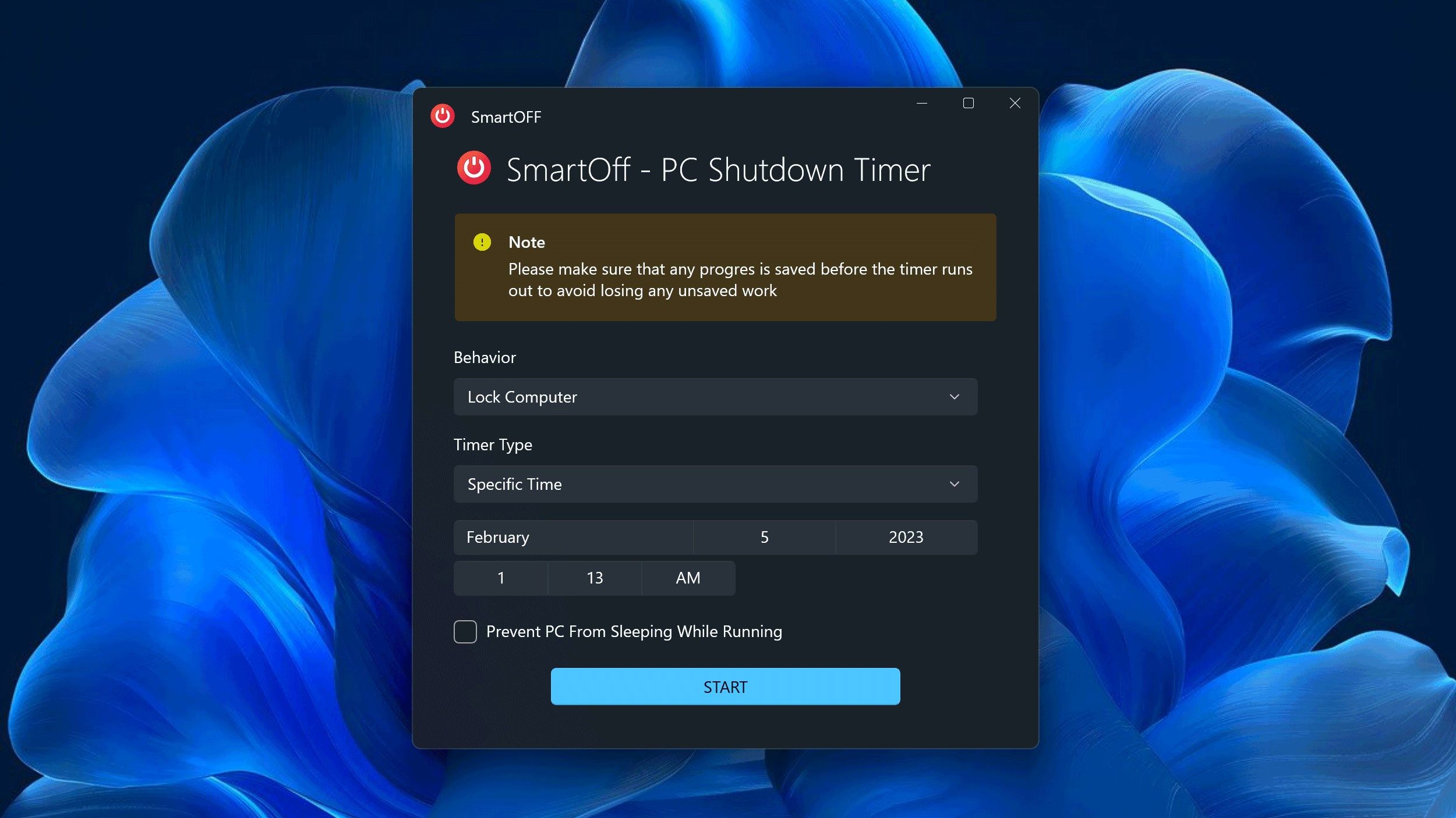 SmartOff - PC Shutdown Timer