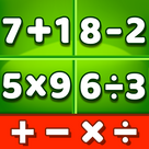Math Games - Addition, Subtraction, Multiplication and Division Learning Games For 1st, 2nd, 3rd, 4th, 5th Graders, Free on Kindle Fire