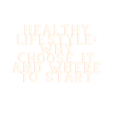 Healthy lifestyle: why choose it and where to start