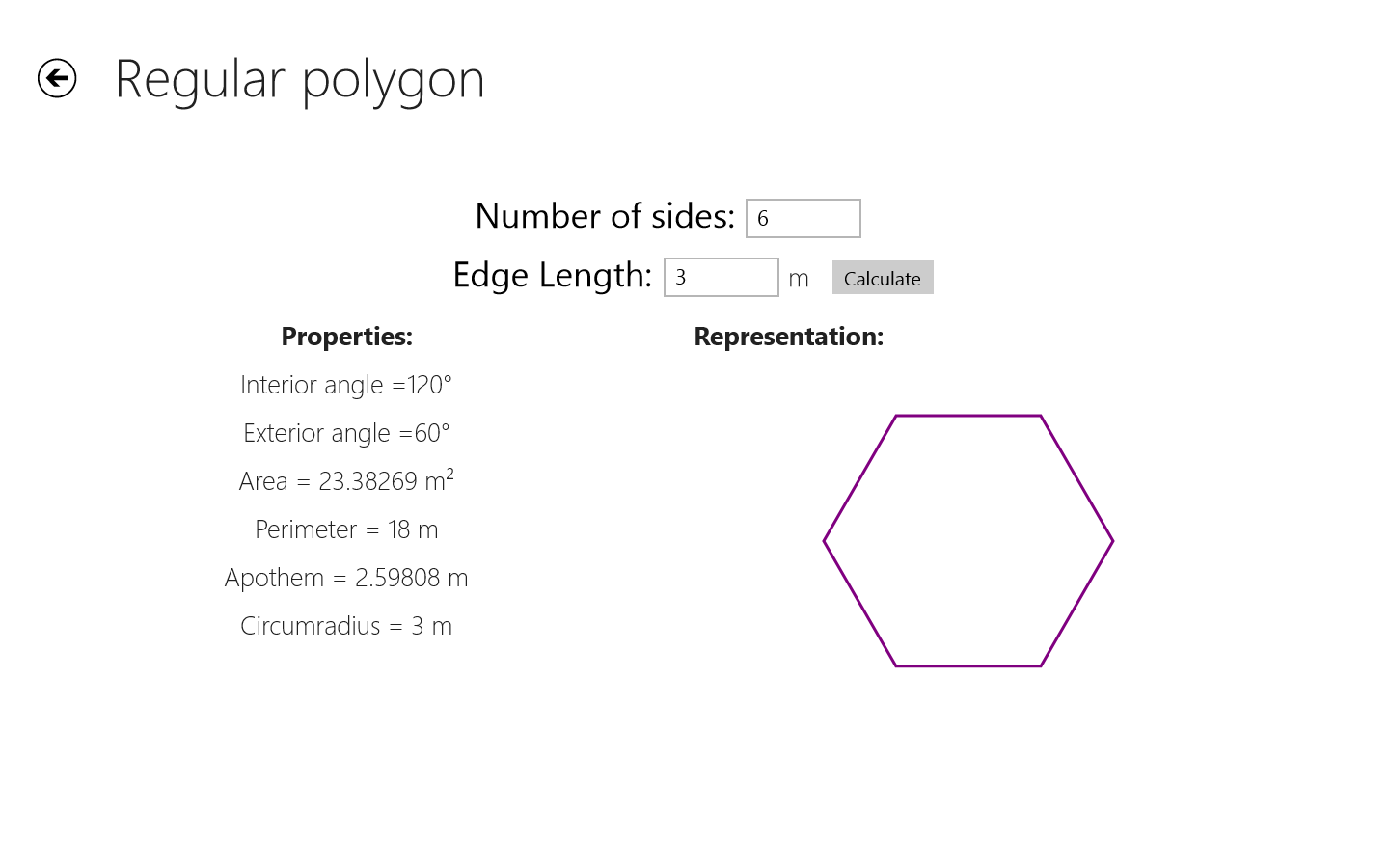 Regular Polygon