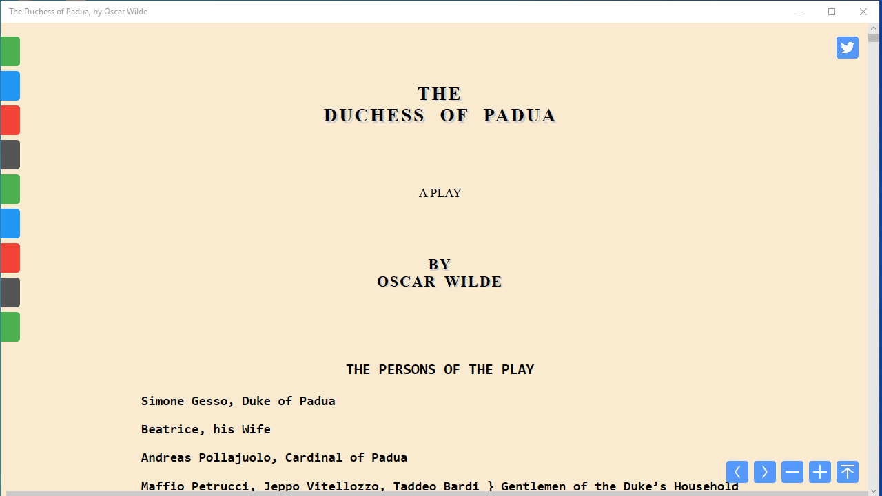 The Duchess of Padua, by Oscar Wilde