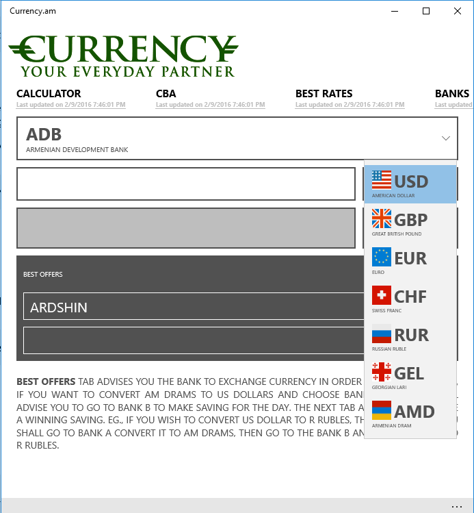 Currency am